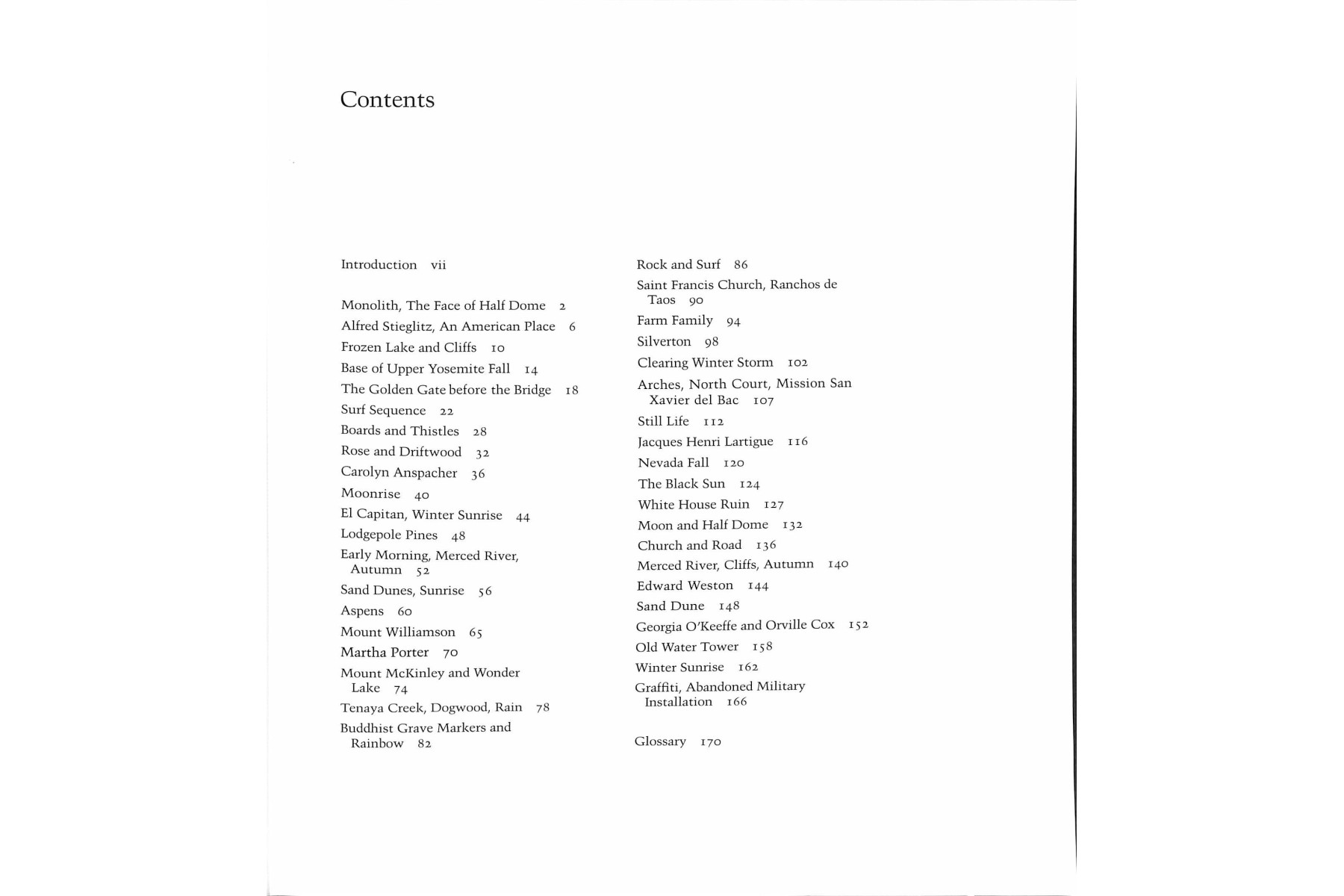 Examples: The Making Of 40 Photographs: Making of Forty Photographs