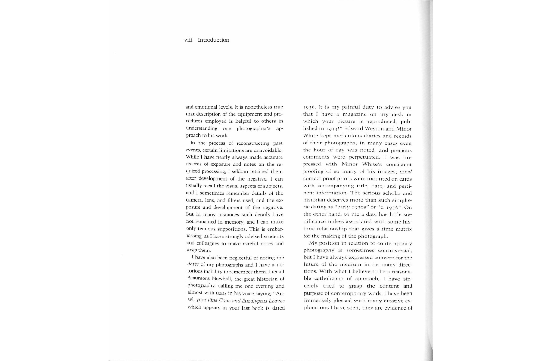 Examples: The Making Of 40 Photographs: Making of Forty Photographs