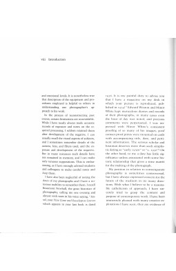 Examples: The Making Of 40 Photographs: Making of Forty Photographs