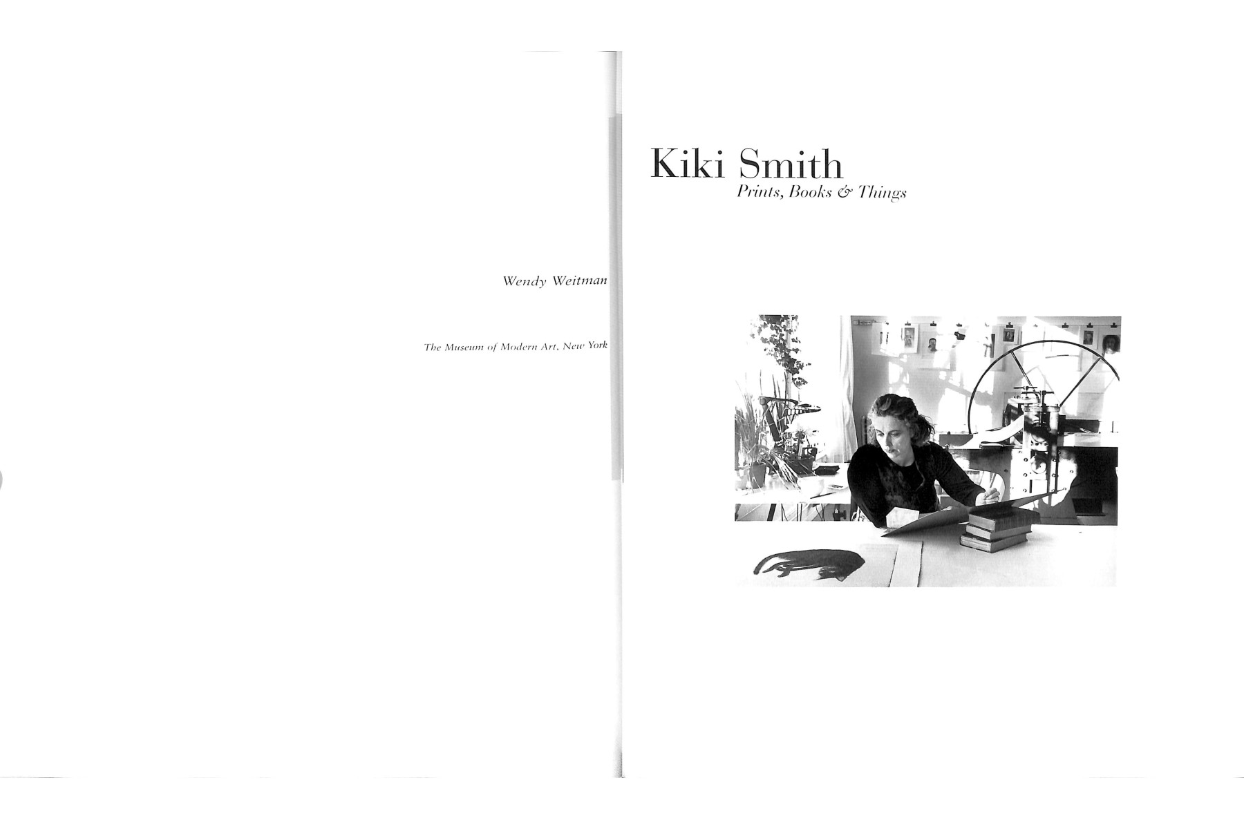 Kiki Smith: Prints, Books and Things