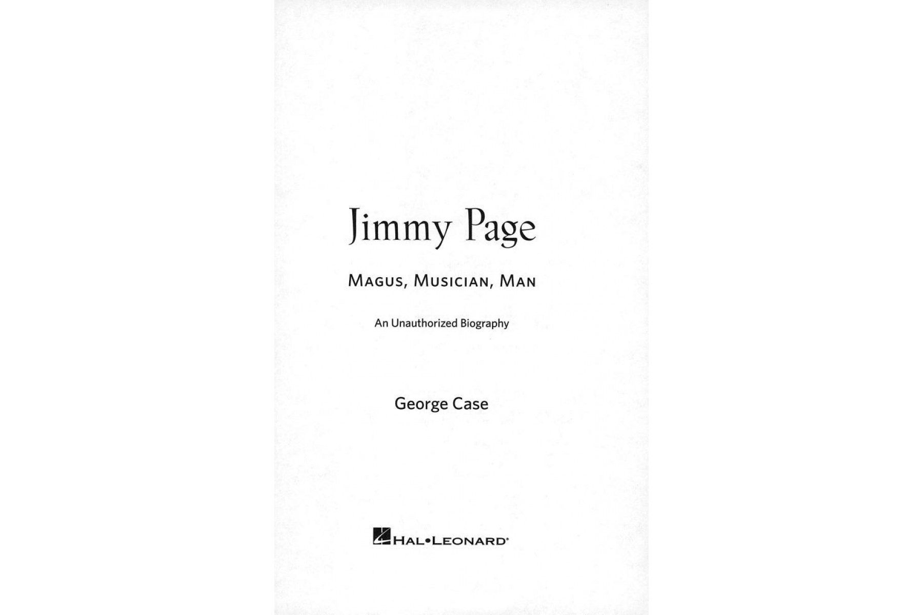 Jimmy Page: Magus Musician Man