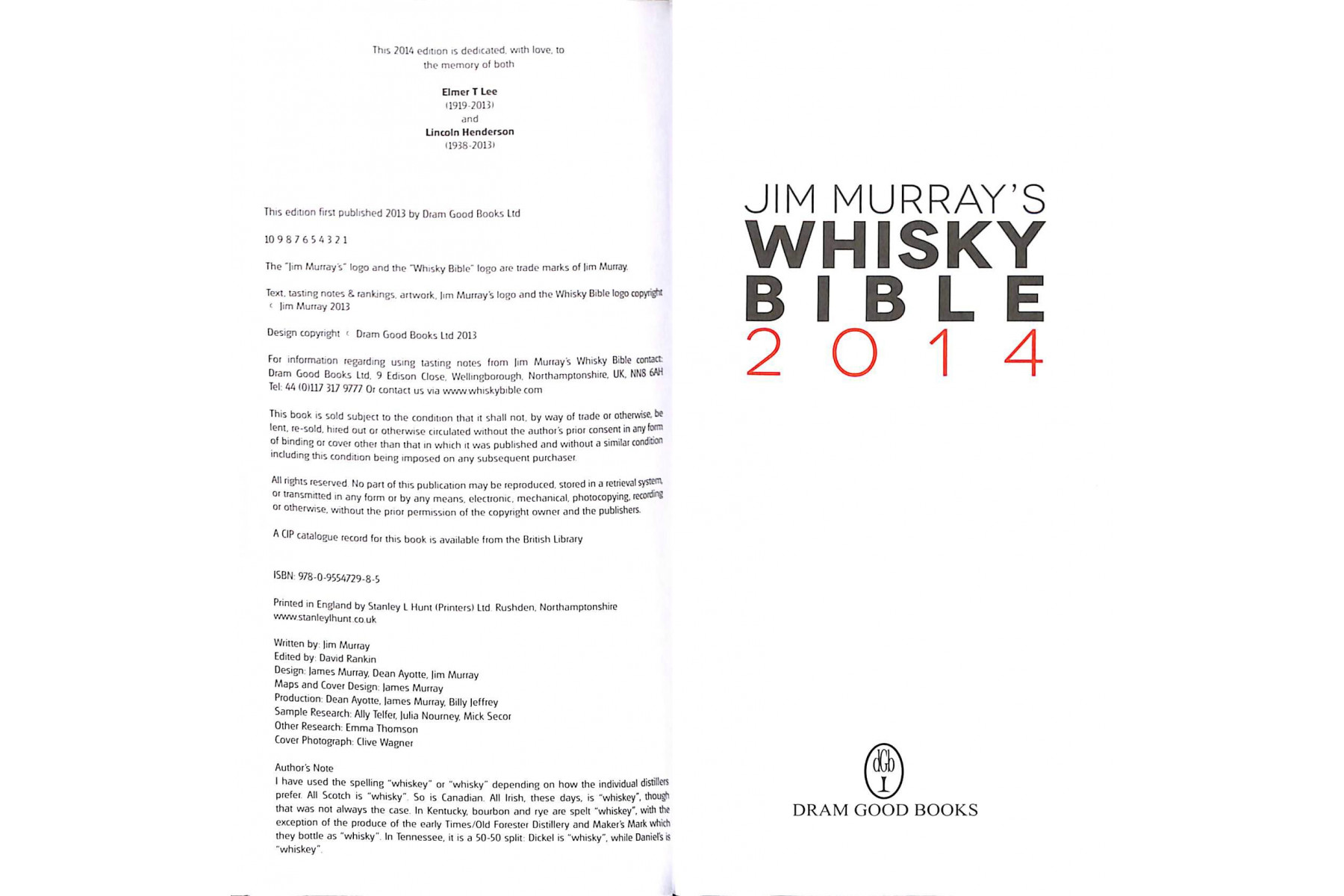 Jim Murray's Whisky Bible 2014