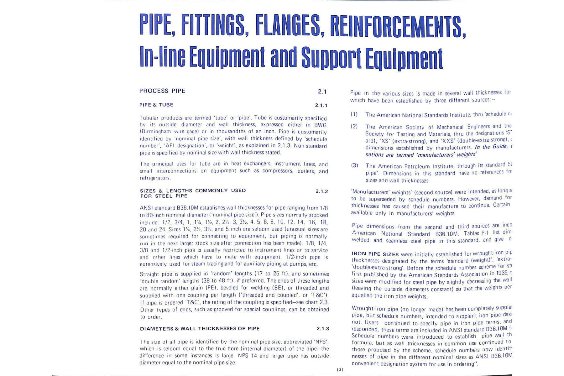 The Piping Guide