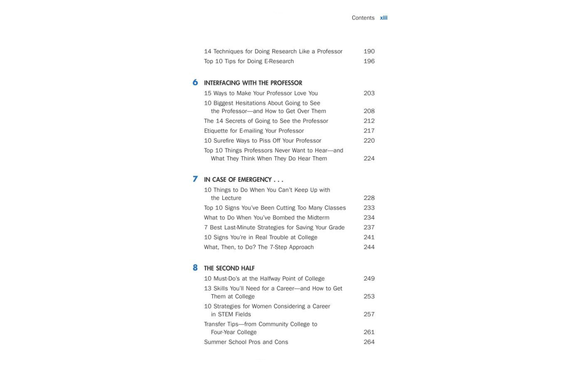 The Secrets of College Success (Professors' Guide)