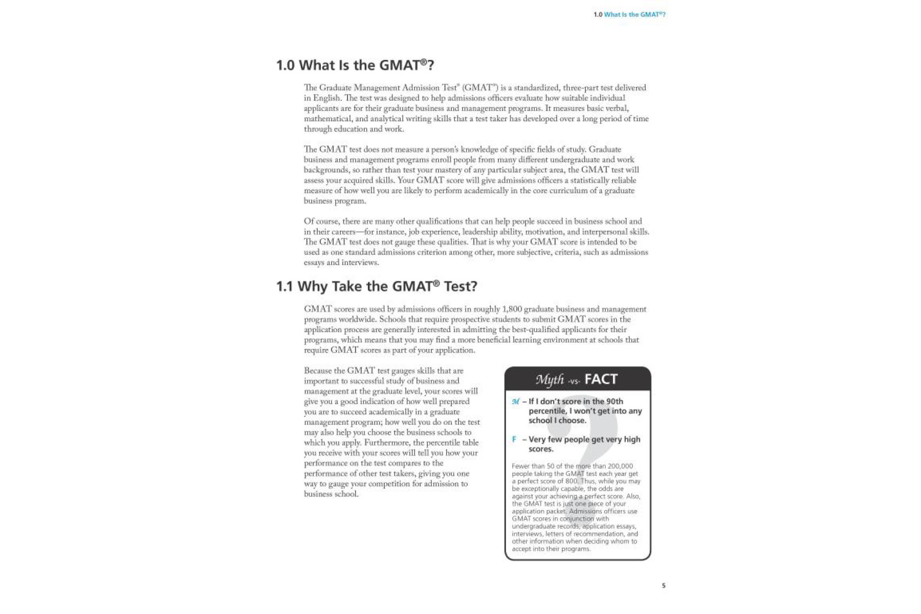 The Official Guide for GMAT Verbal Review 2015