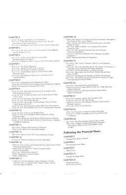 Financial Markets and Institutions