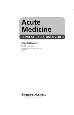Acute Medicine - Clinical Cases Uncovered