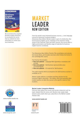 Market Leader Elementary Practice File with Audio CD Pack NE