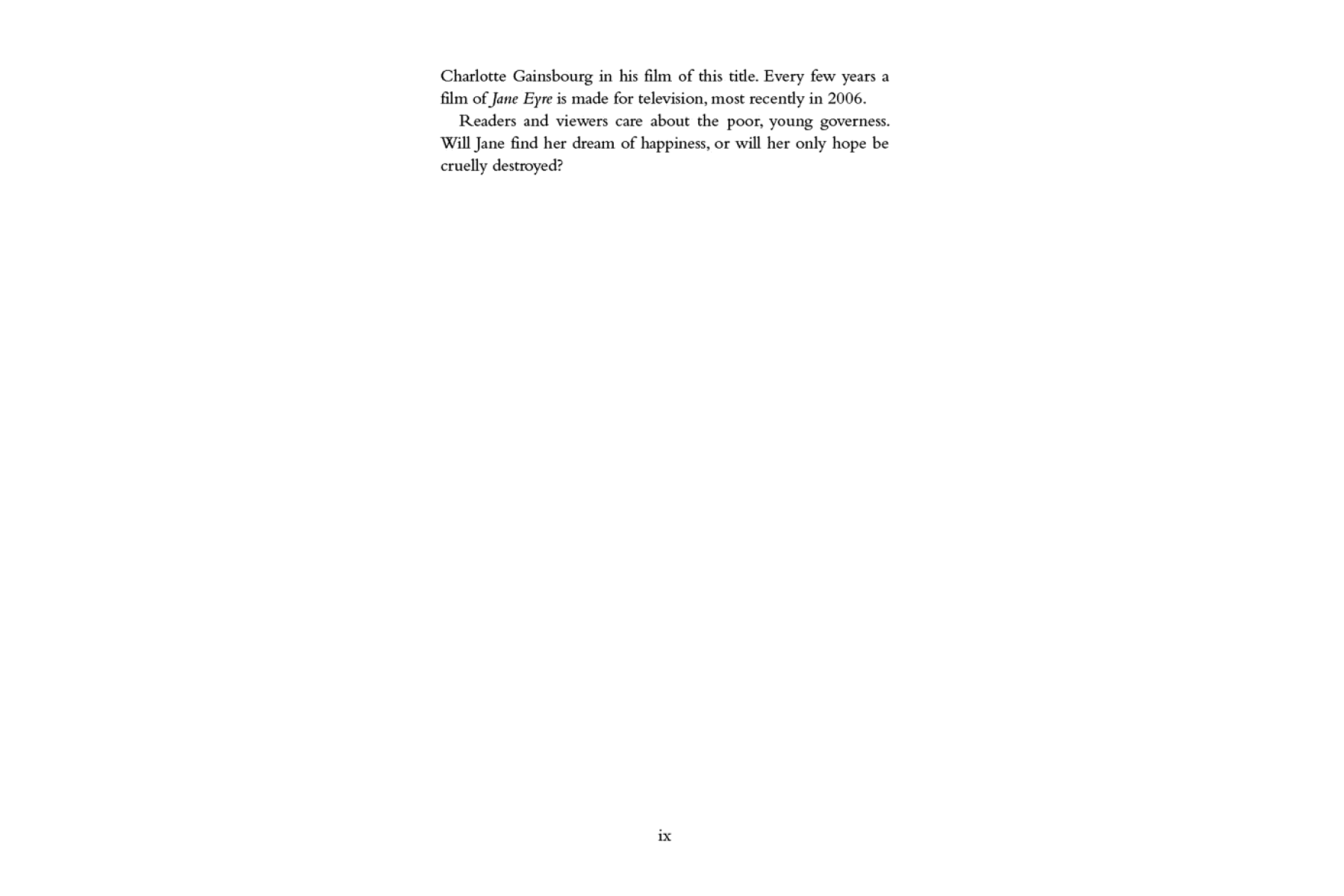 PR 5: Jane Eyre