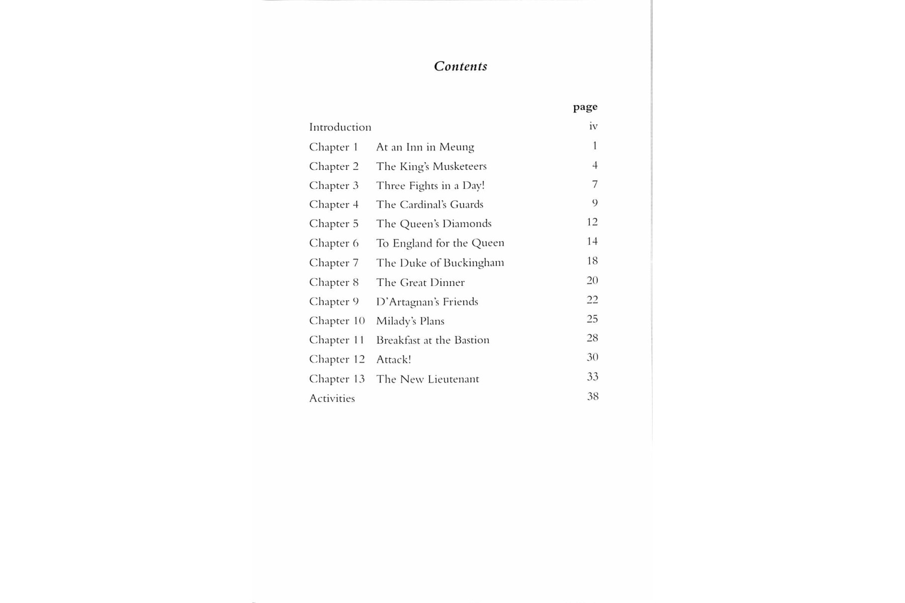 PR 2: The Three Musketeers Book with CD Pack