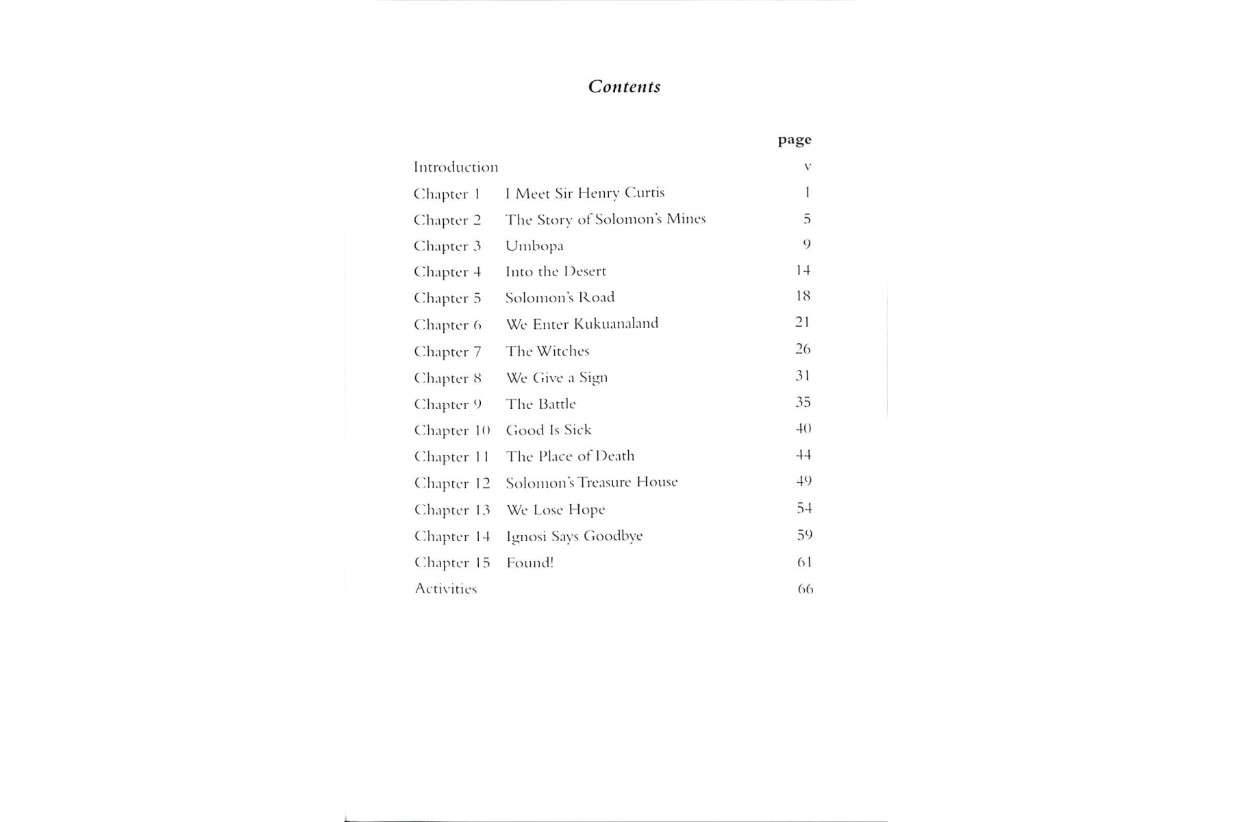 PR 4: King Solomon's Mines Book with CD Pack