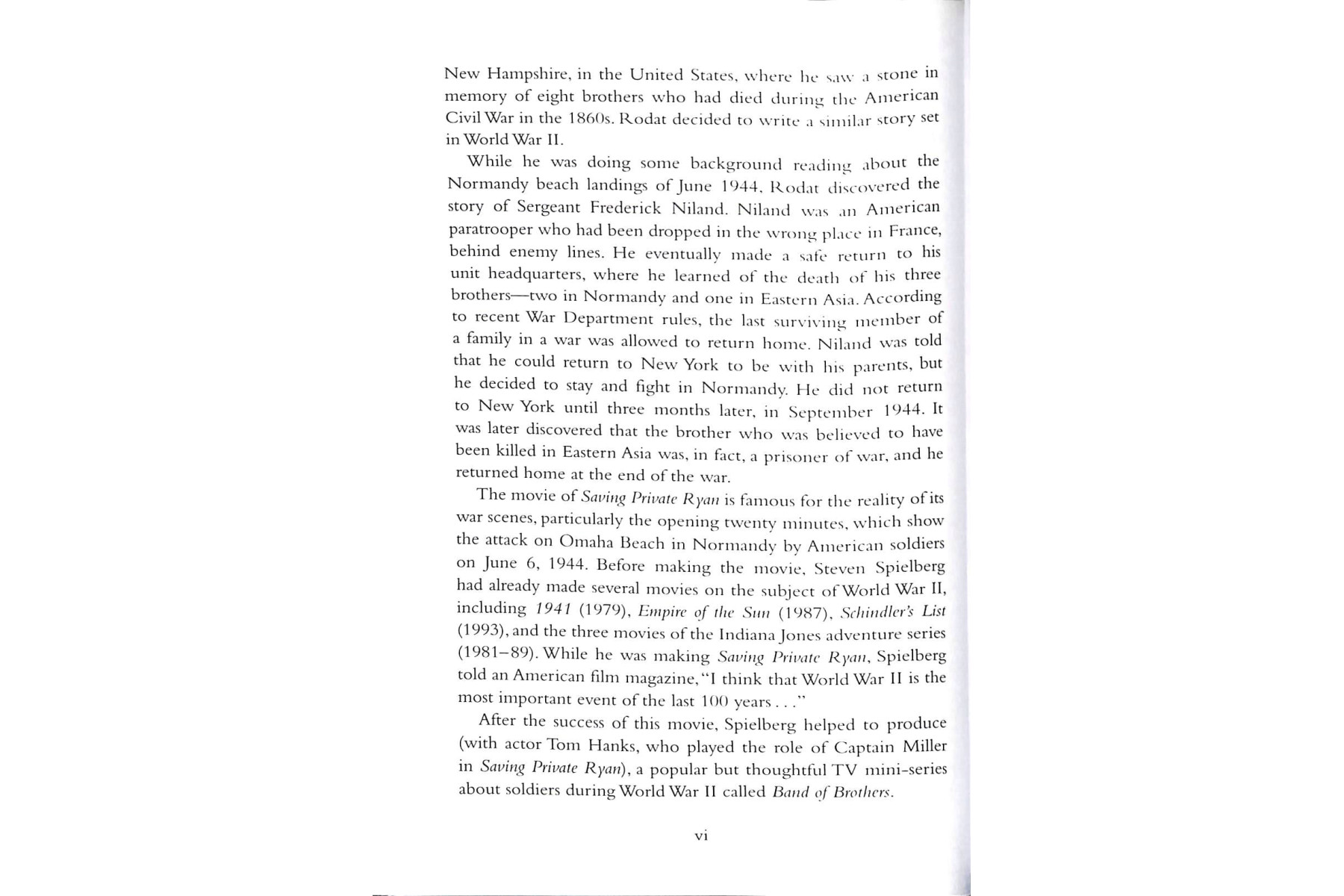 PR 6: Saving Private Ryan Book and MP3 Pack Level 6