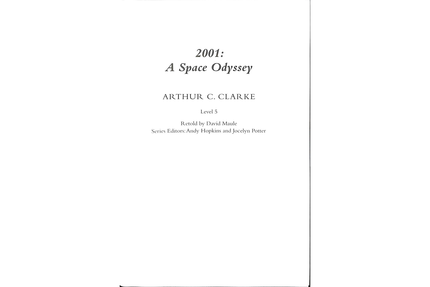 PR 5: 2001:a Space Odyssey Book and MP3 Pack
