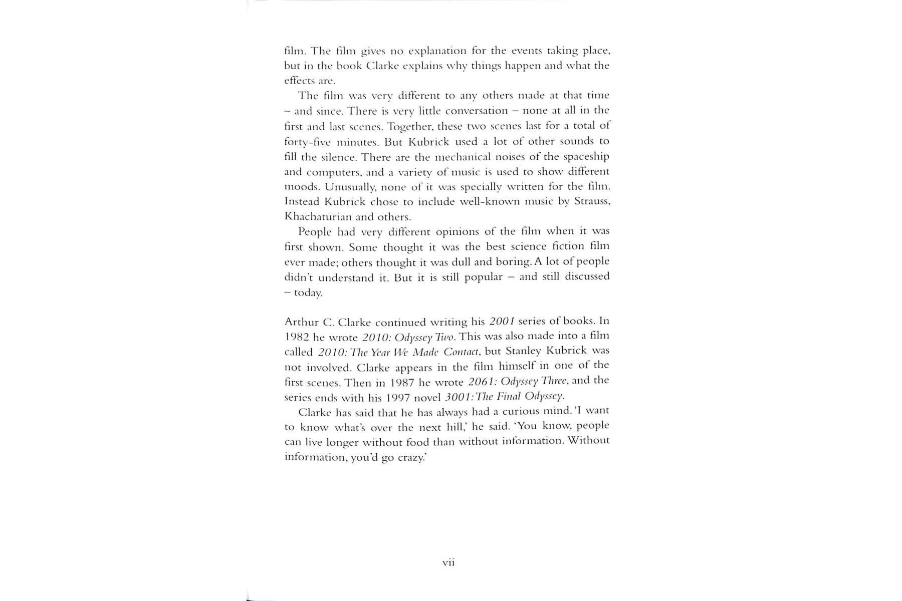 PR 5: 2001:a Space Odyssey Book and MP3 Pack