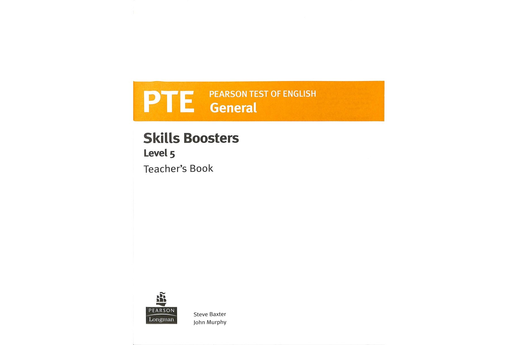Pearson Test of English General Skills Booster 5 Teacher's Book and CD Pack