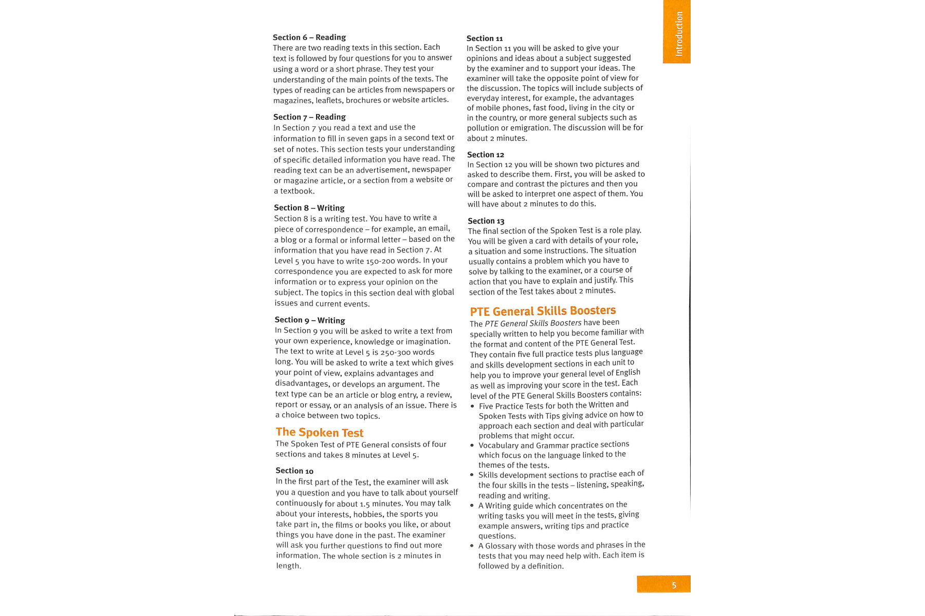 Pearson Test of English General Skills Booster 5 Teacher's Book and CD Pack