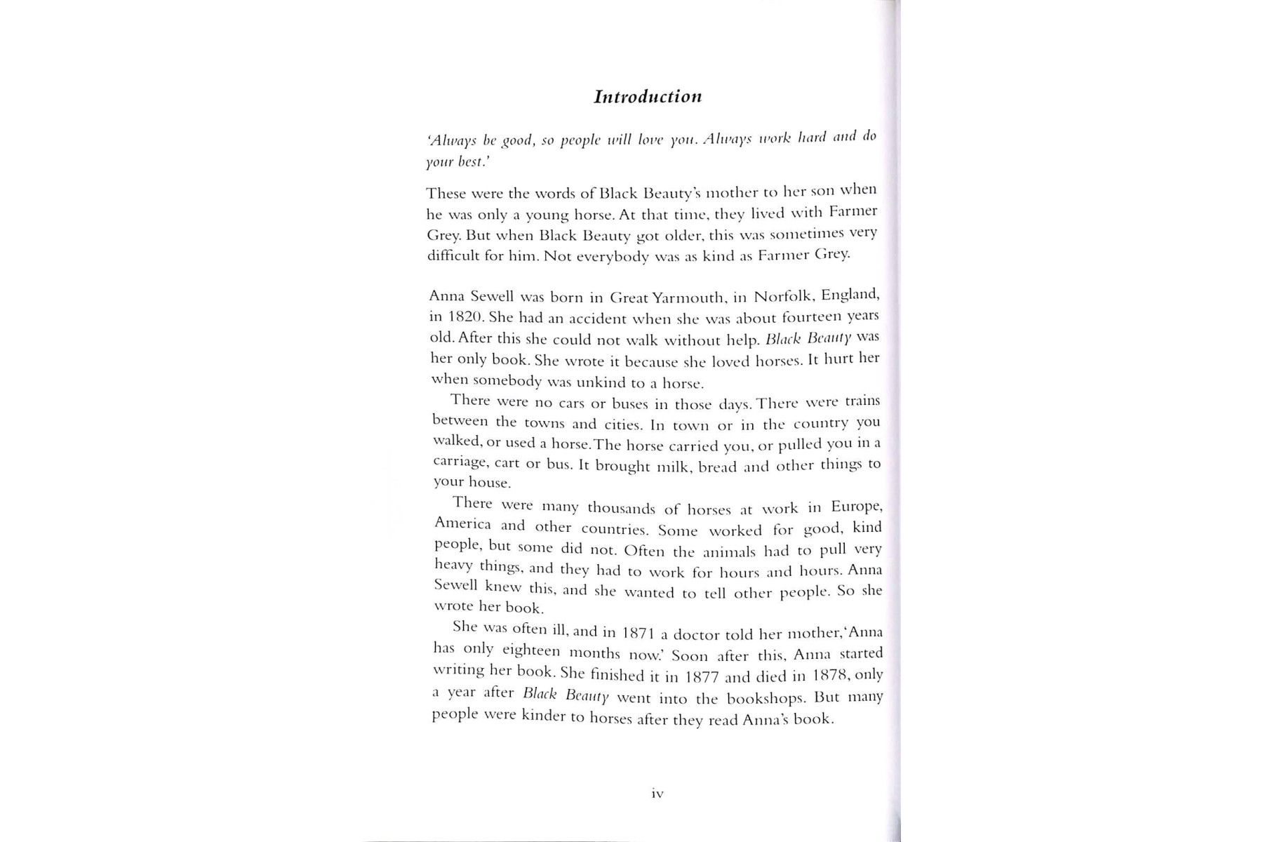 PR 2: Black Beauty Book and  MP3 Pack