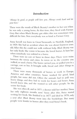 PR 2: Black Beauty Book and  MP3 Pack