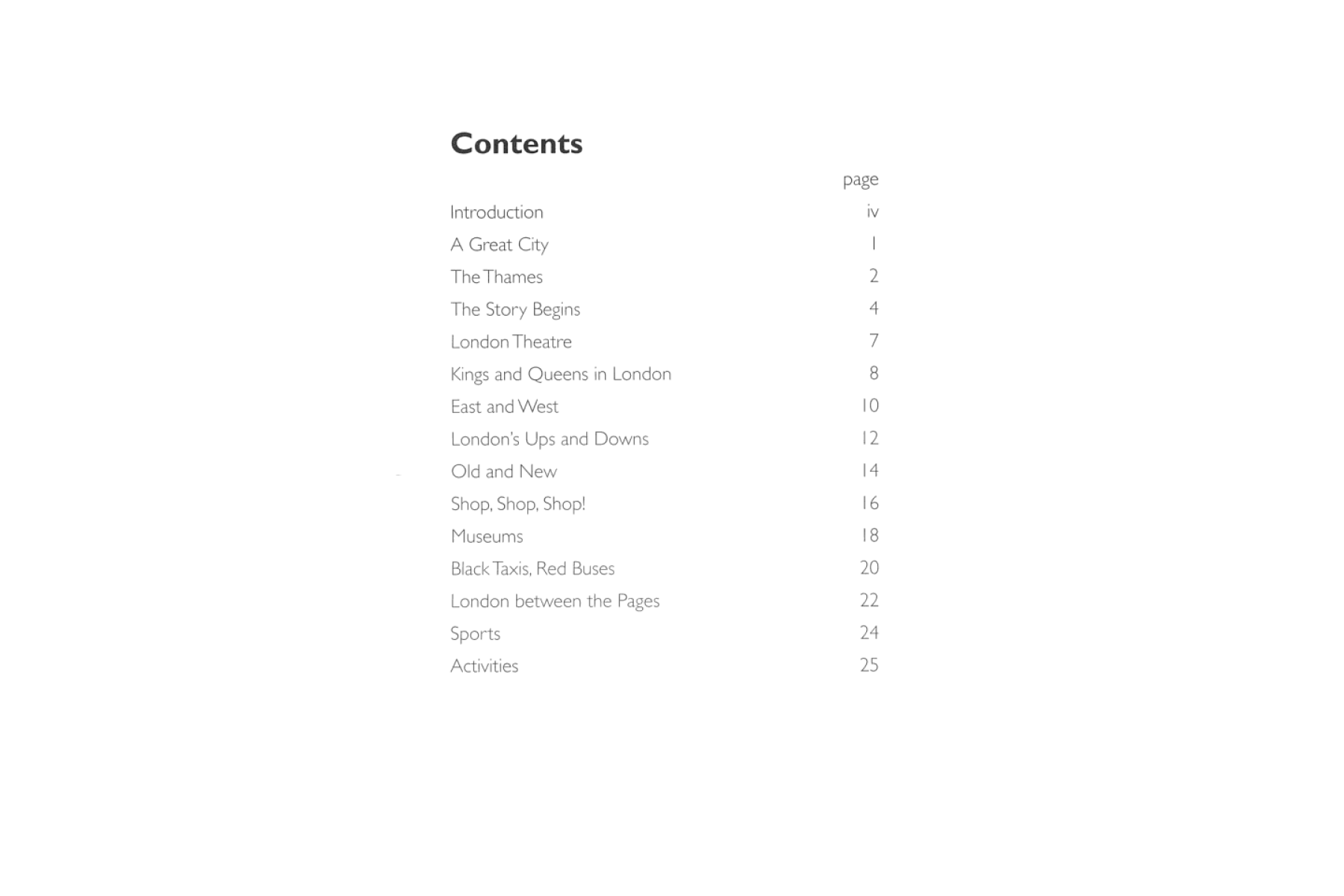 PR 2: London Book and MP3 CD Pack