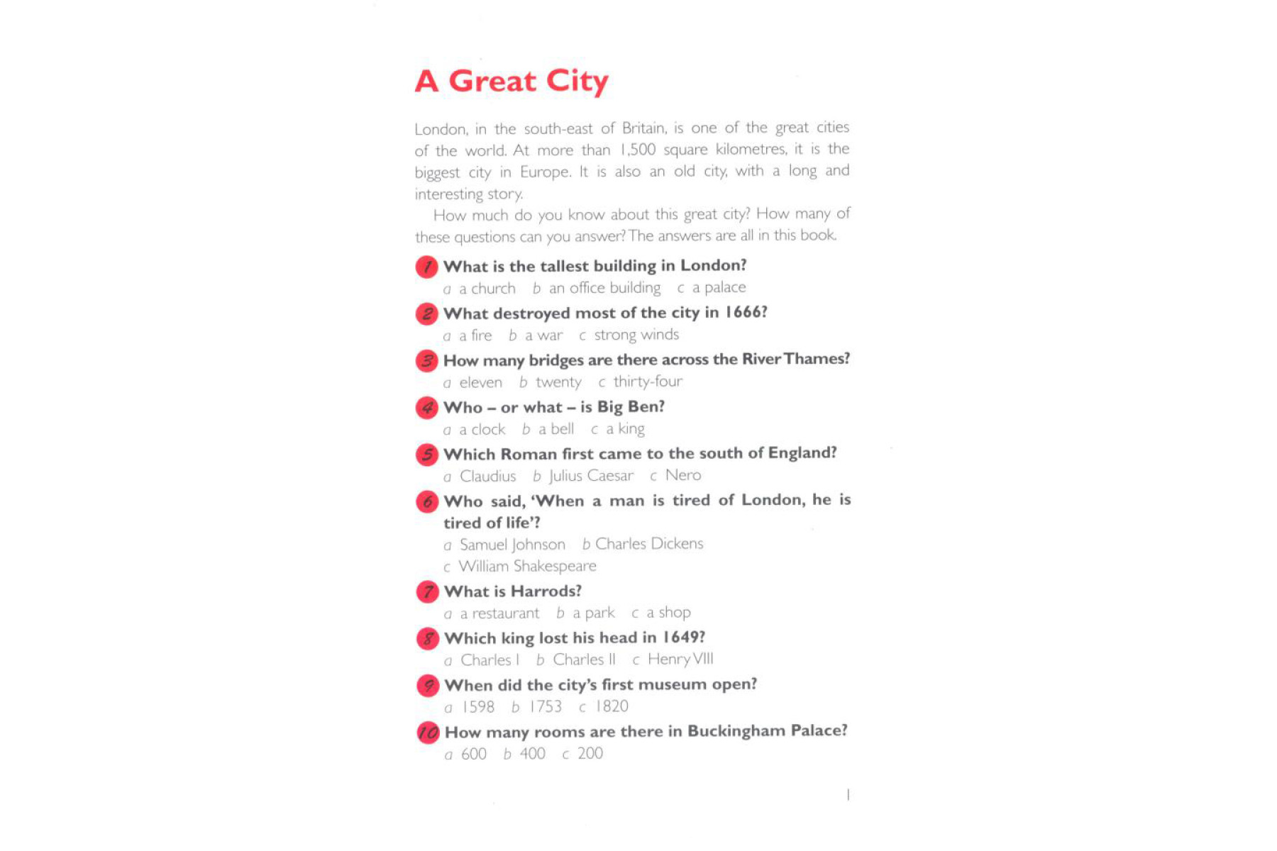 PR 2: London Book and MP3 CD Pack