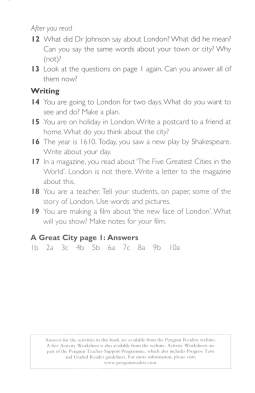 PR 2: London Book and MP3 CD Pack