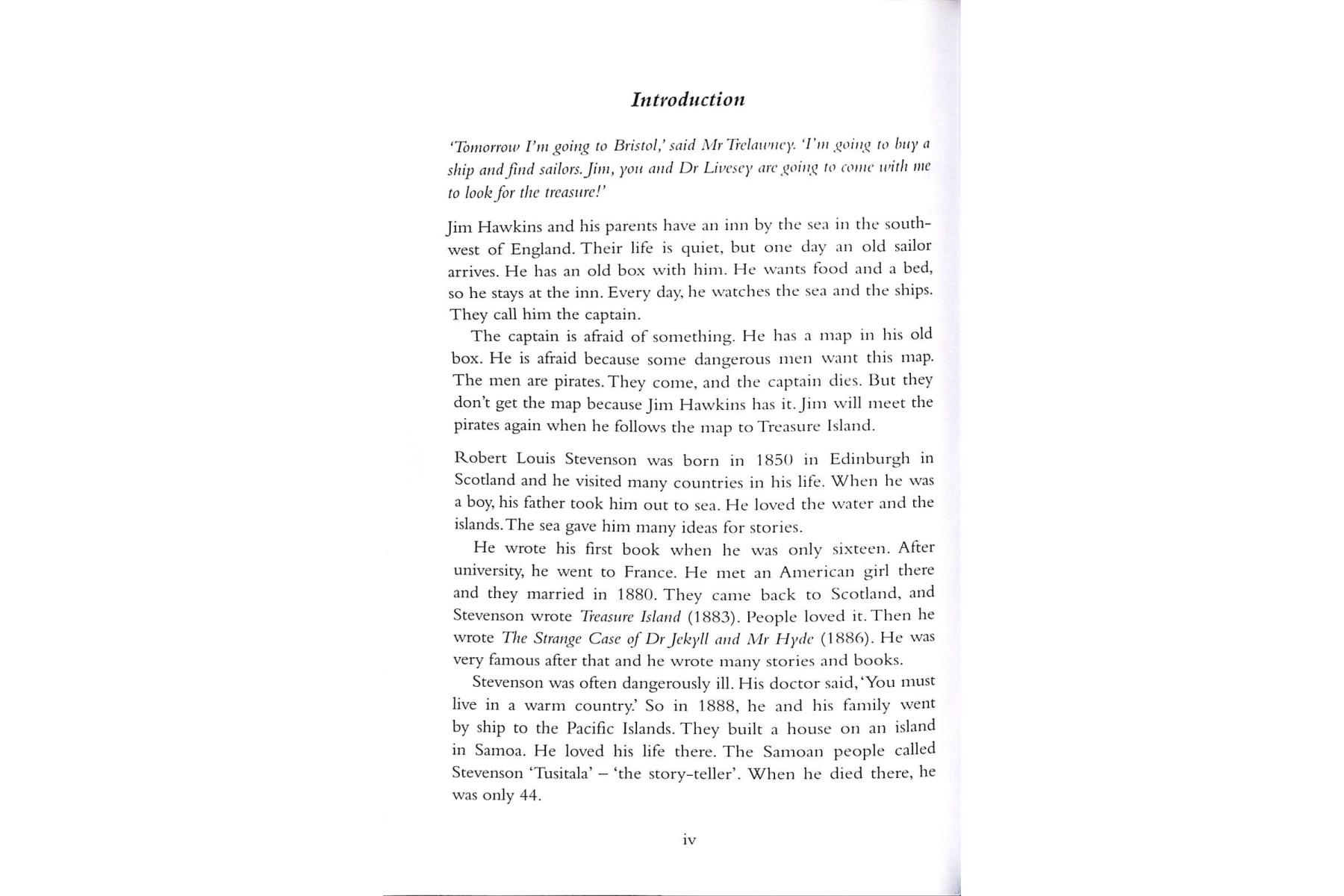 PR 2: Treasure Island Book and MP3 Pack