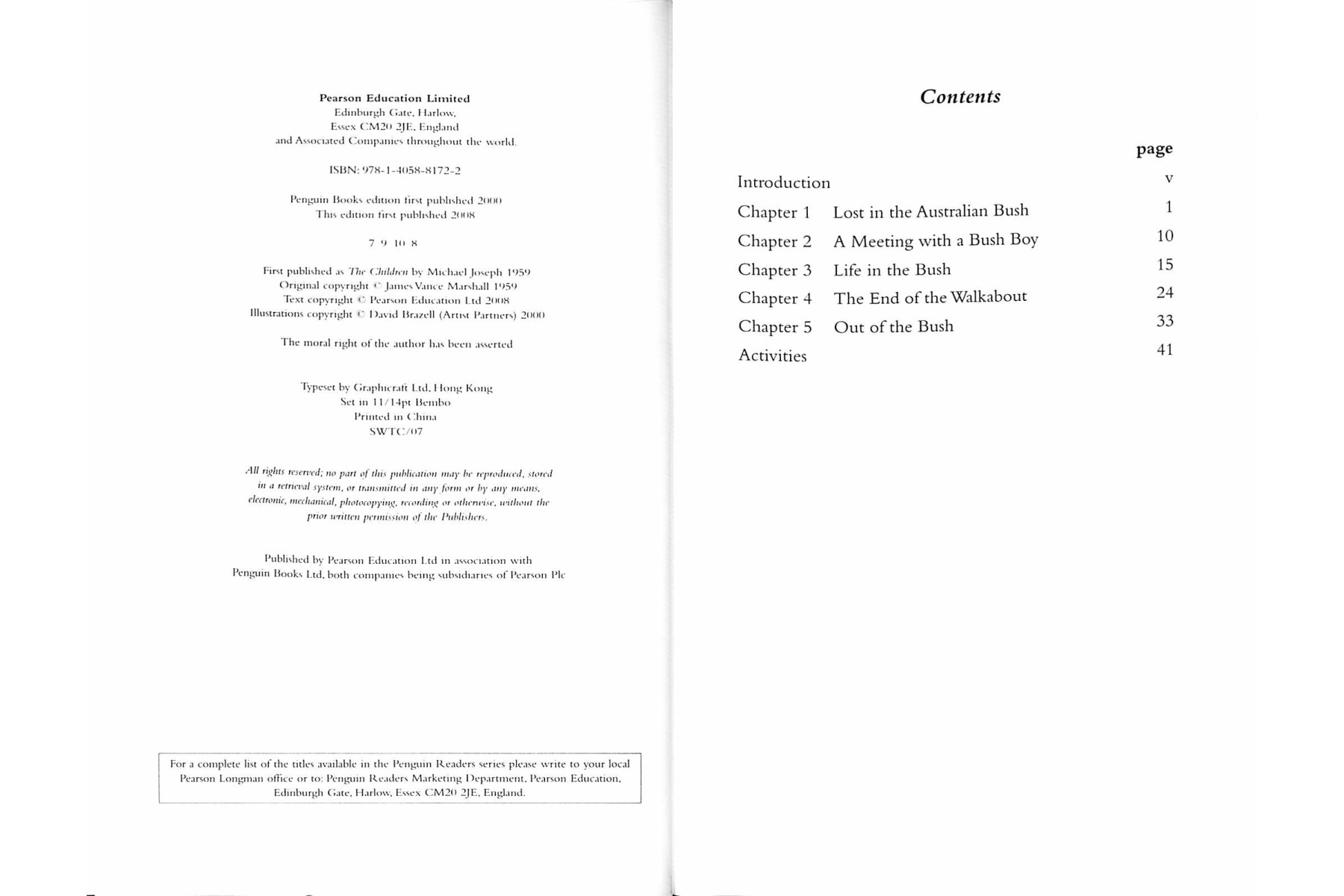 PR 2: Walkabout Book and MP3 Pack