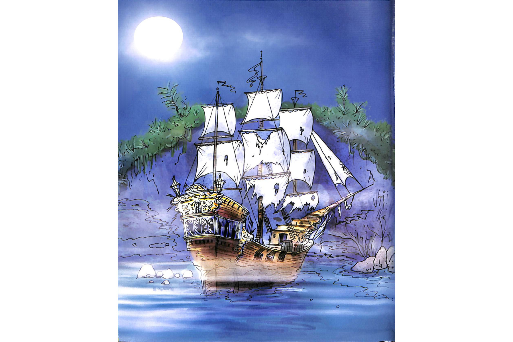Illustrated Pirate Stories (Illustrated Story Collections)