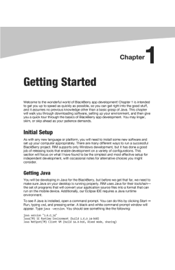 Advanced BlackBerry Development