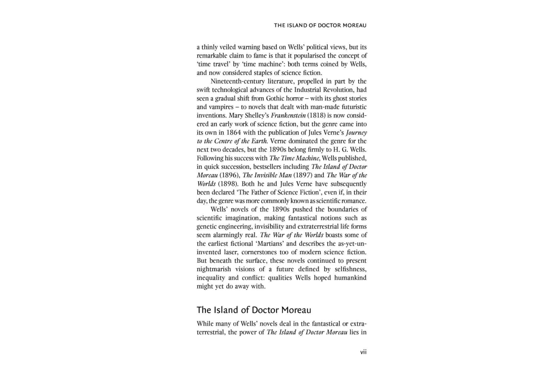 PR 3: Island of Dr. Moreau  Book and MP3 Pack