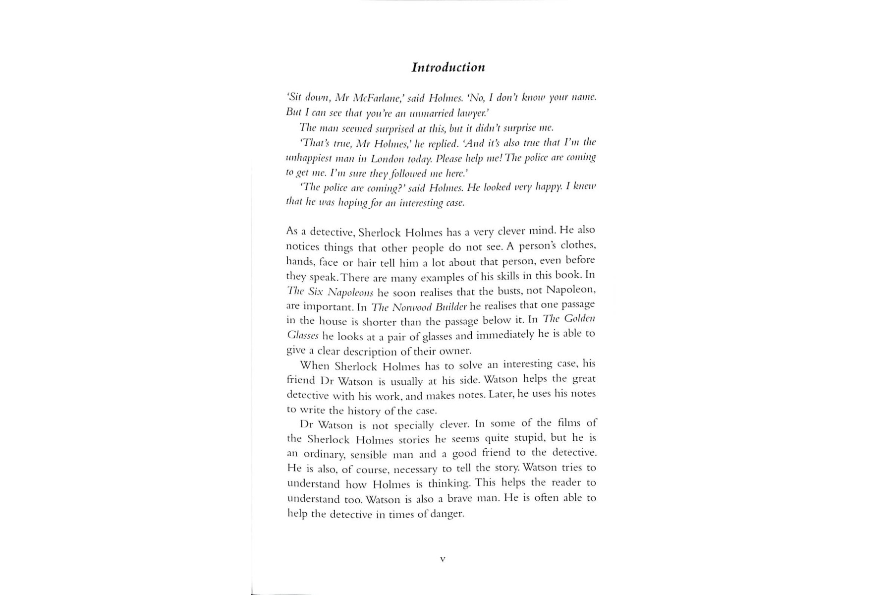 PR 3: Return of Sherlock Holmes Book and MP3 Pack