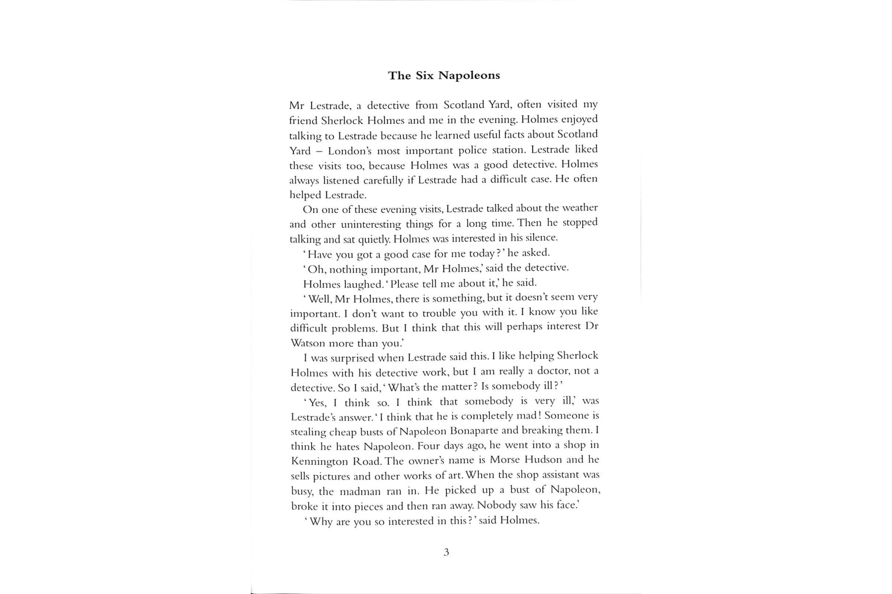 PR 3: Return of Sherlock Holmes Book and MP3 Pack