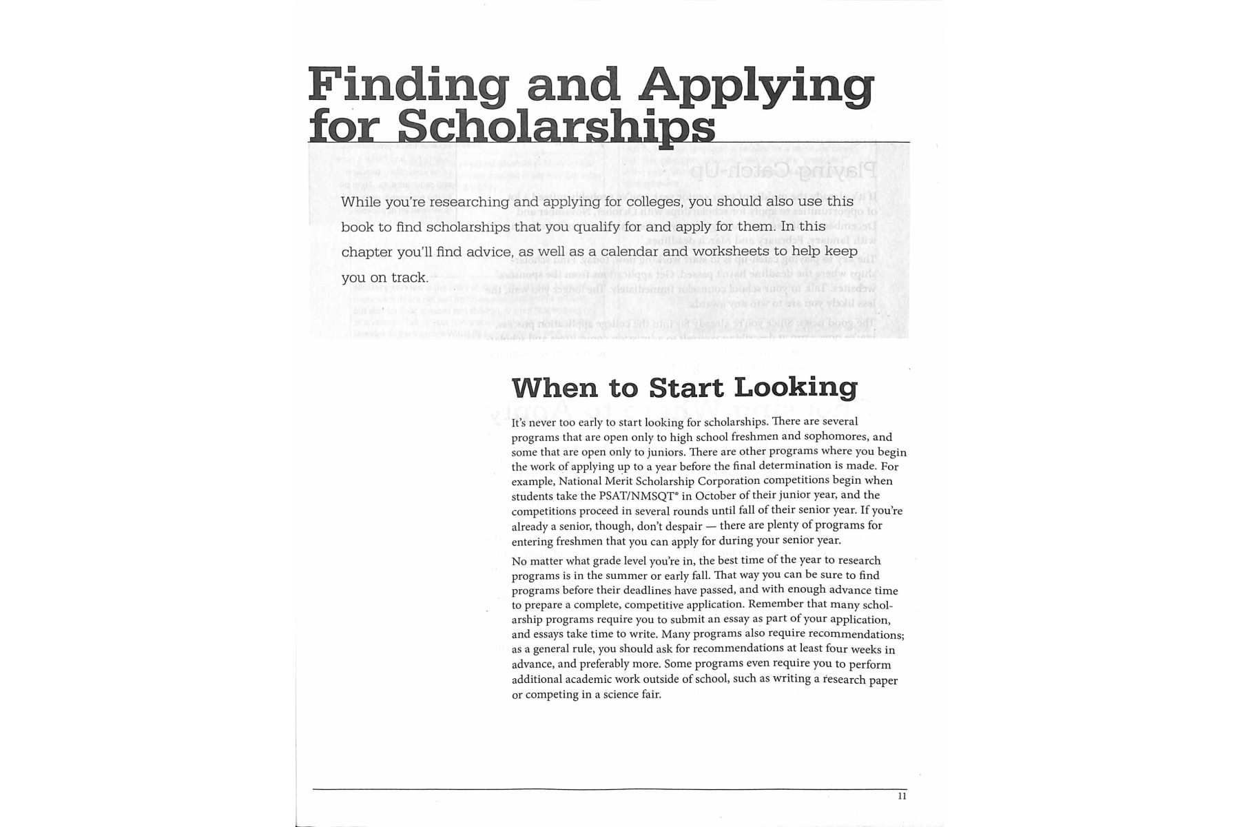 Scholarship Handbook (College Board Scholarship Handbook)