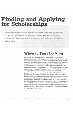 Scholarship Handbook (College Board Scholarship Handbook)