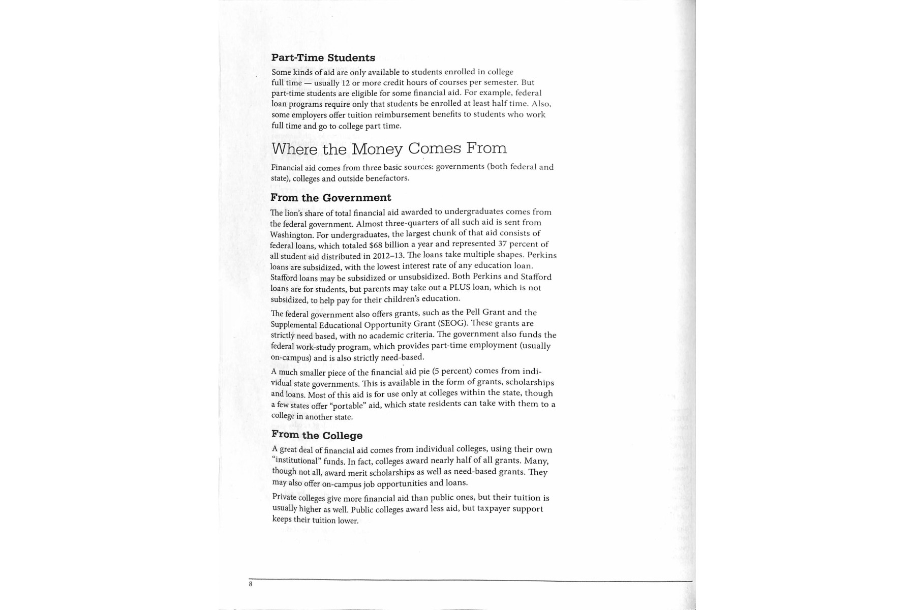 Scholarship Handbook (College Board Scholarship Handbook)