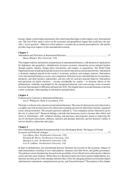 Corporate Espionage, Geopolitics, and Diplomacy Issues in International Business