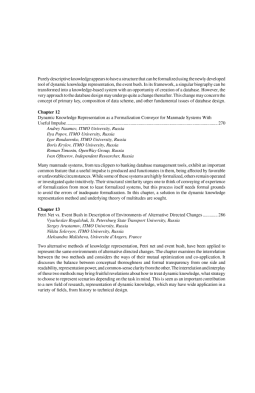 Dynamic Knowledge Representation in Scientific Domains