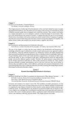 Dynamic Knowledge Representation in Scientific Domains