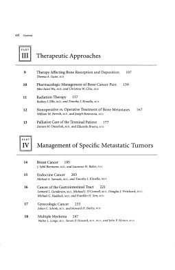 Metastatic Disease of the Musculoskeletal System