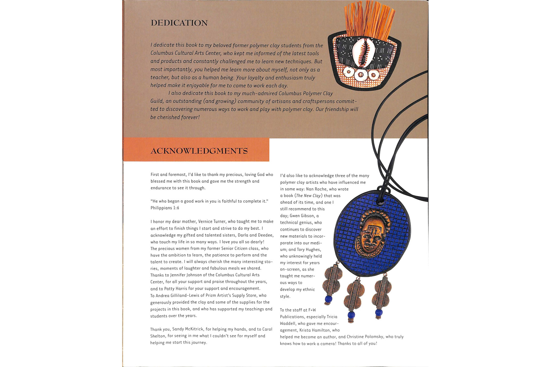 Polymer Clay Jewelry: 20 Projects Plus Techniques for Making Faux Textures, Embellishments and More