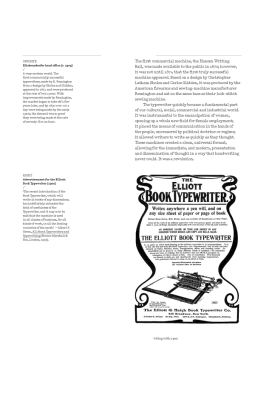 Typewriter Art: A Modern Anthology