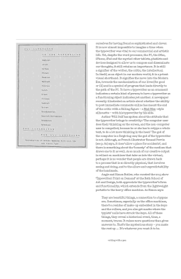 Typewriter Art: A Modern Anthology