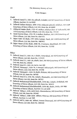 The Monetary History of Iran: From the Safavids to the Qajars