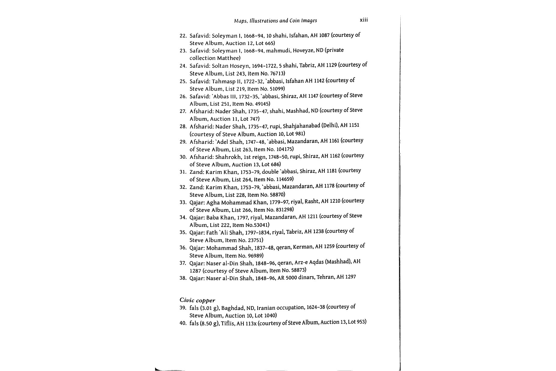 The Monetary History of Iran: From the Safavids to the Qajars