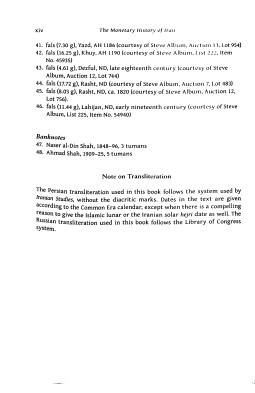 The Monetary History of Iran: From the Safavids to the Qajars