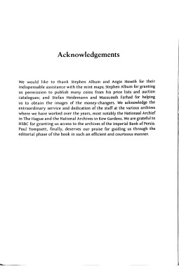 The Monetary History of Iran: From the Safavids to the Qajars