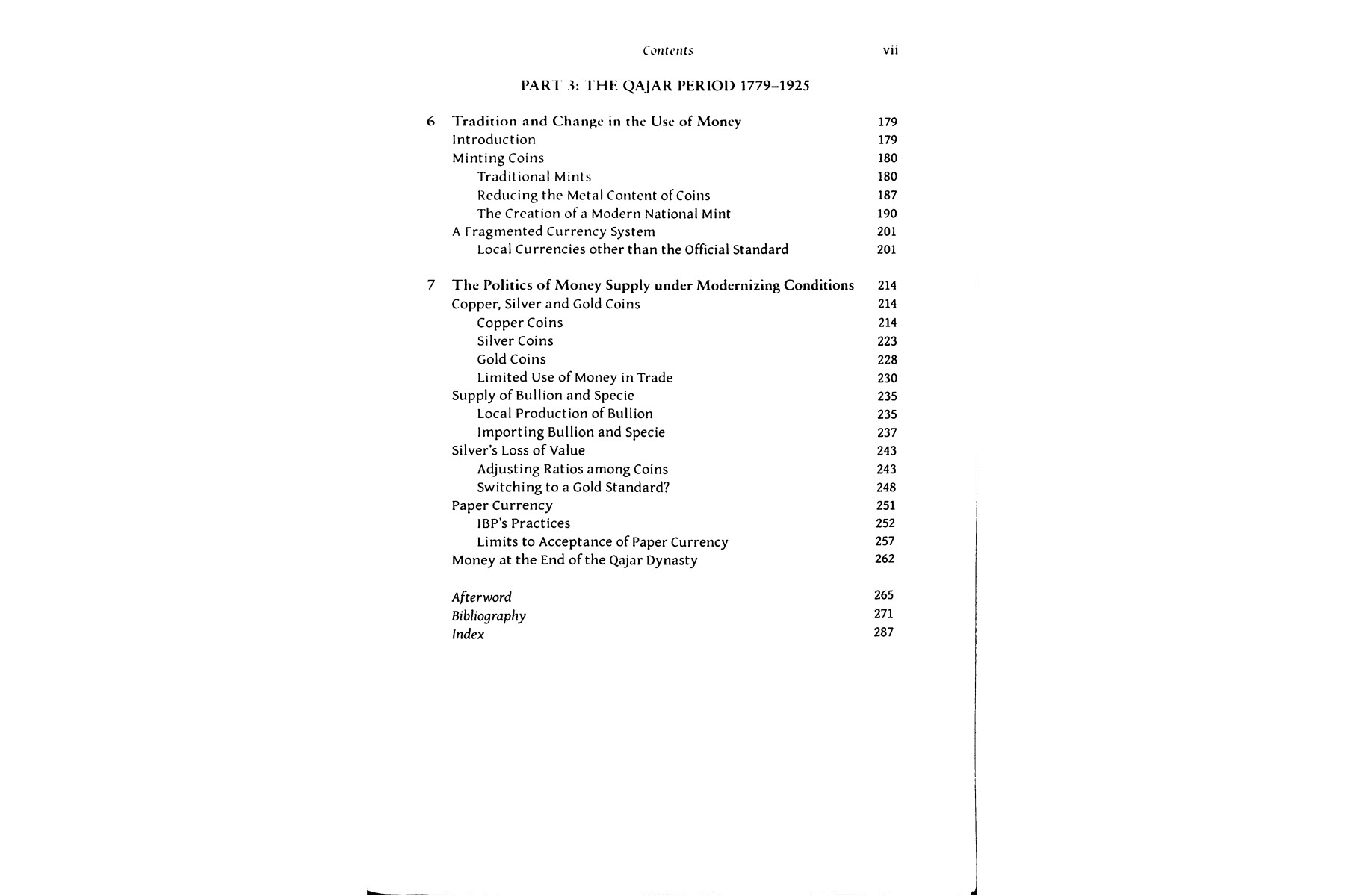 The Monetary History of Iran: From the Safavids to the Qajars