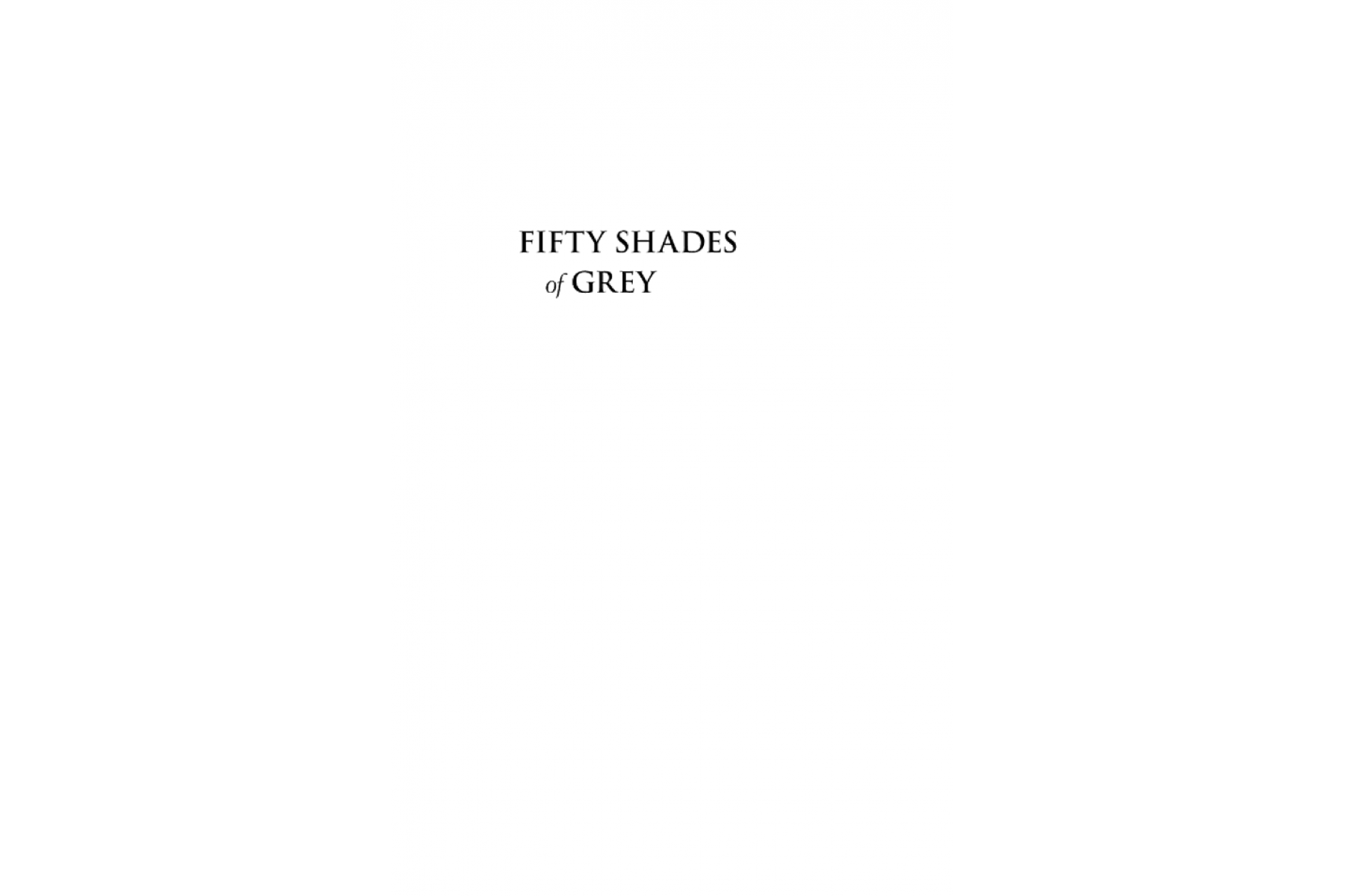 Fifty Shades of Grey: Movie Tie-in