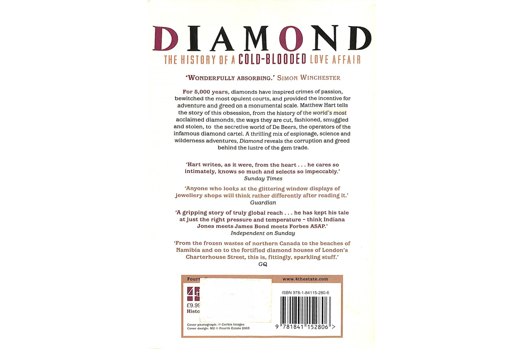 Diamond: The History of a Cold-Blooded Love Affair