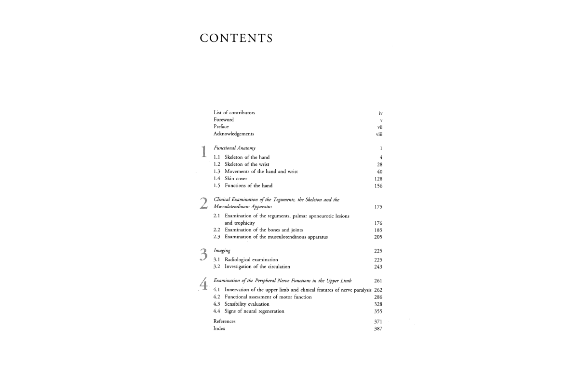 Examination of the Hand and Wrist